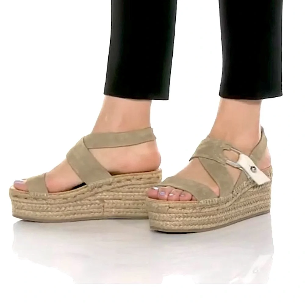 Rag and Bone August Espadrille - Leather Platform‎ Sandal